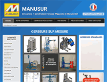 Tablet Screenshot of manusur.com